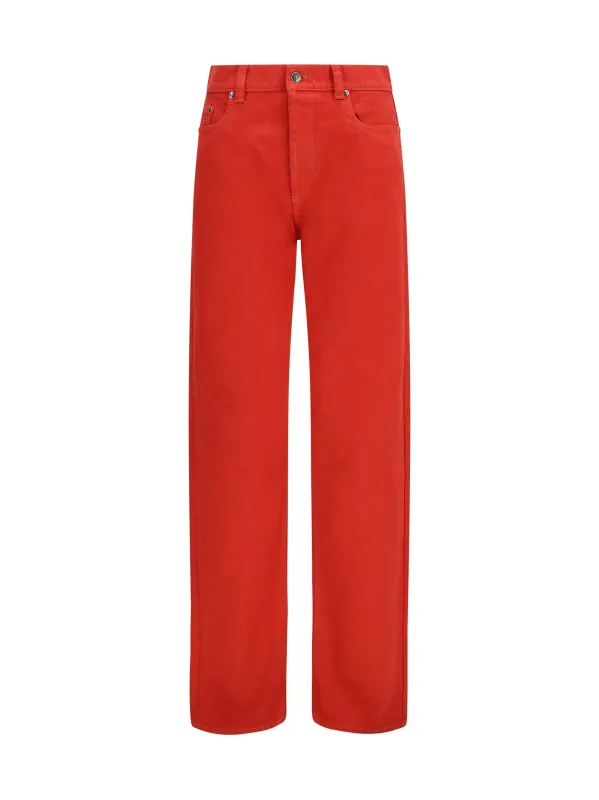Denim Jeans Red made by Versace