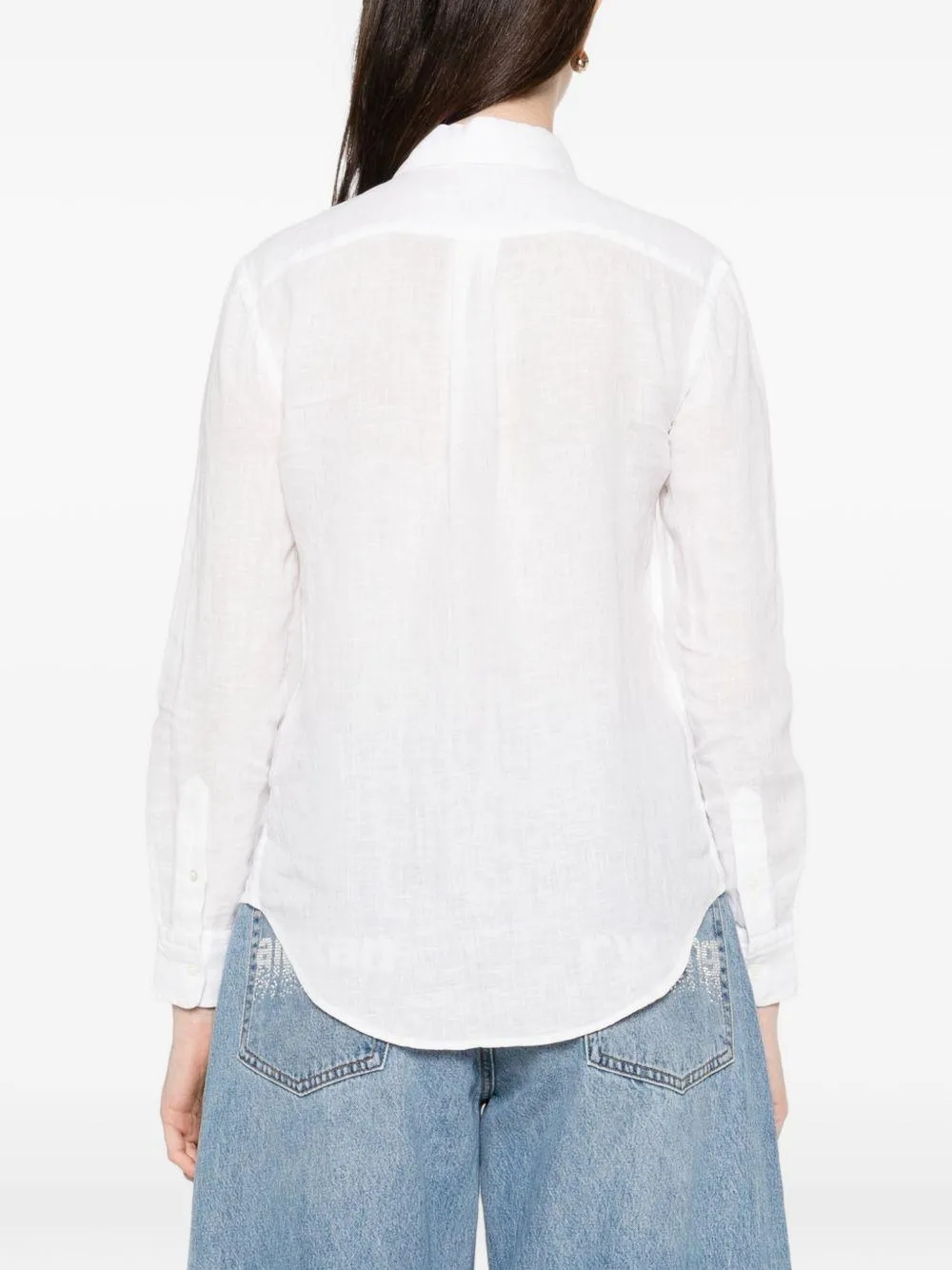Shirt Linen White sold by Lord & Taylor product image thumbnail 4