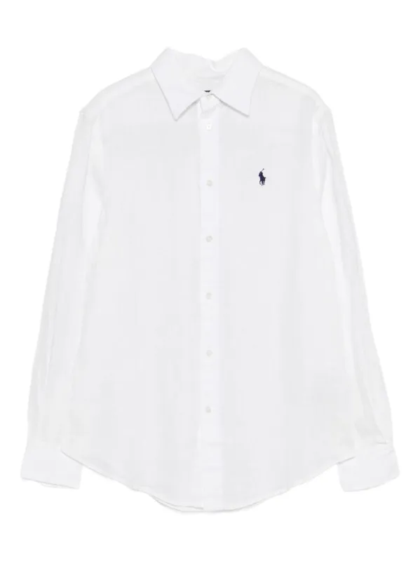 Shirt Linen White made by Polo by Ralph Lauren