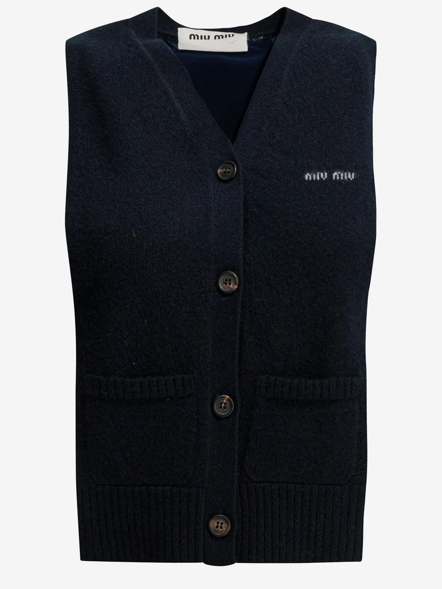 Cashmere Vest Dark Navy sold by Lord & Taylor