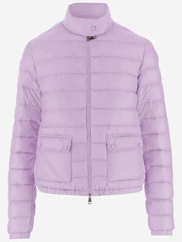 Short Down Jacket Lans Pink made by Moncler
