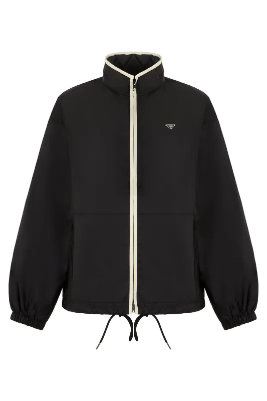Blouson Re-Nylon Black/Vanilla made by Prada