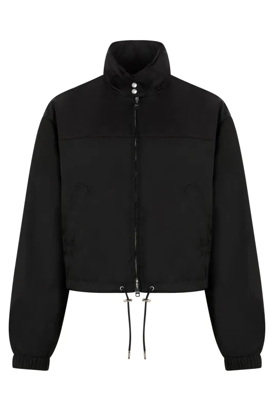 Nylon Jacket Black made by Prada