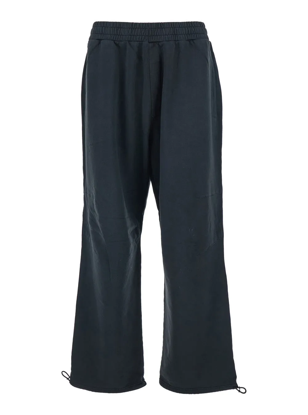 Black Pants with Elastic Waist and Drawstring Hem sold by Lord & Taylor