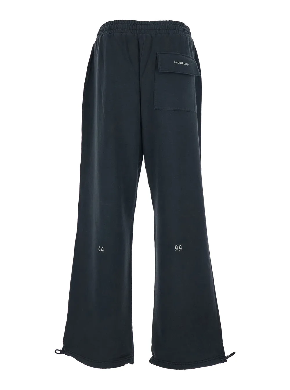 Black Pants with Elastic Waist and Drawstring Hem sold by Lord & Taylor product image thumbnail 2