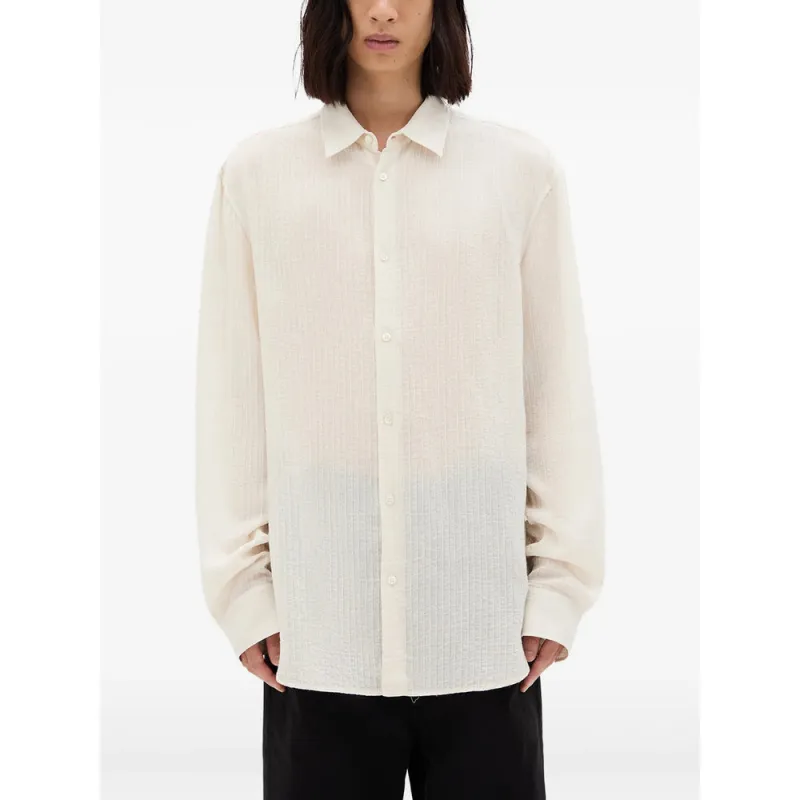 Long-Sleeve Shirt Neutrals made by Ann Demeulemeester