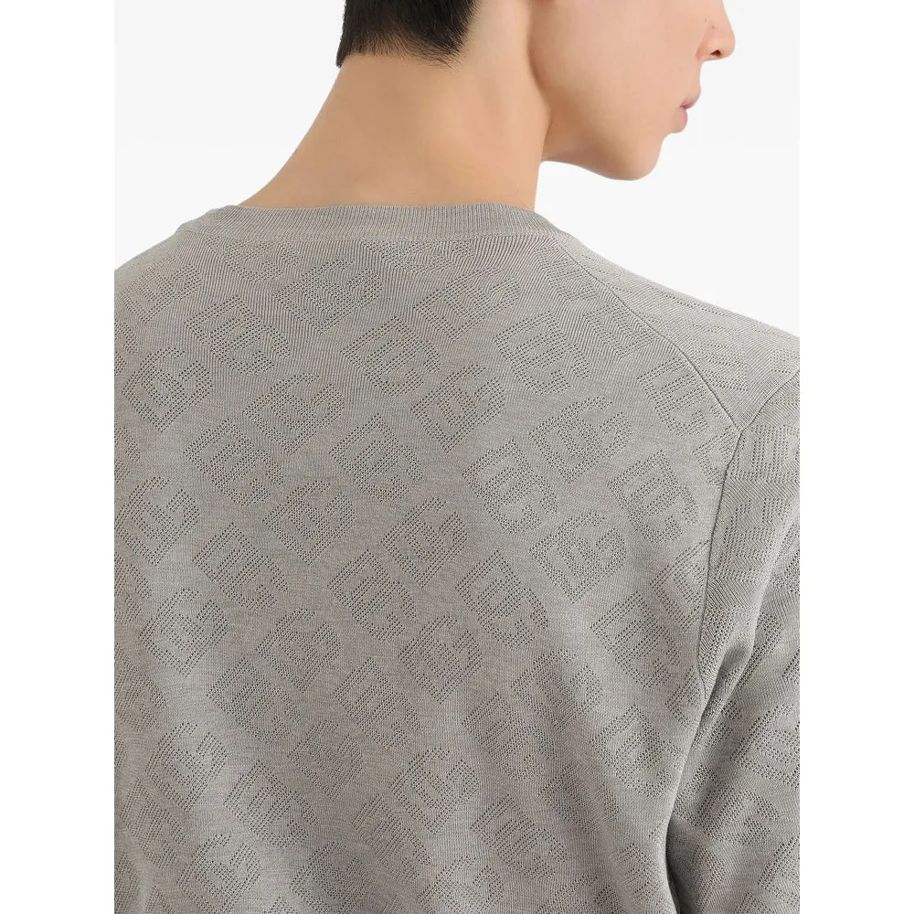 Light Grey Textured Short Sleeve Sweater sold by Lord & Taylor product image thumbnail 3