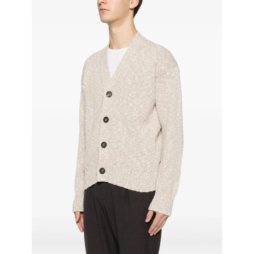 Beige V-neck Sweater with Button Details sold by Lord & Taylor product image thumbnail 2