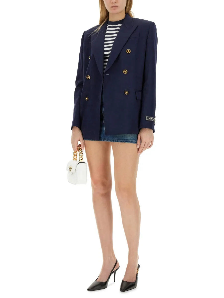 Double-Breasted Blazer sold by Lord & Taylor product image thumbnail 4