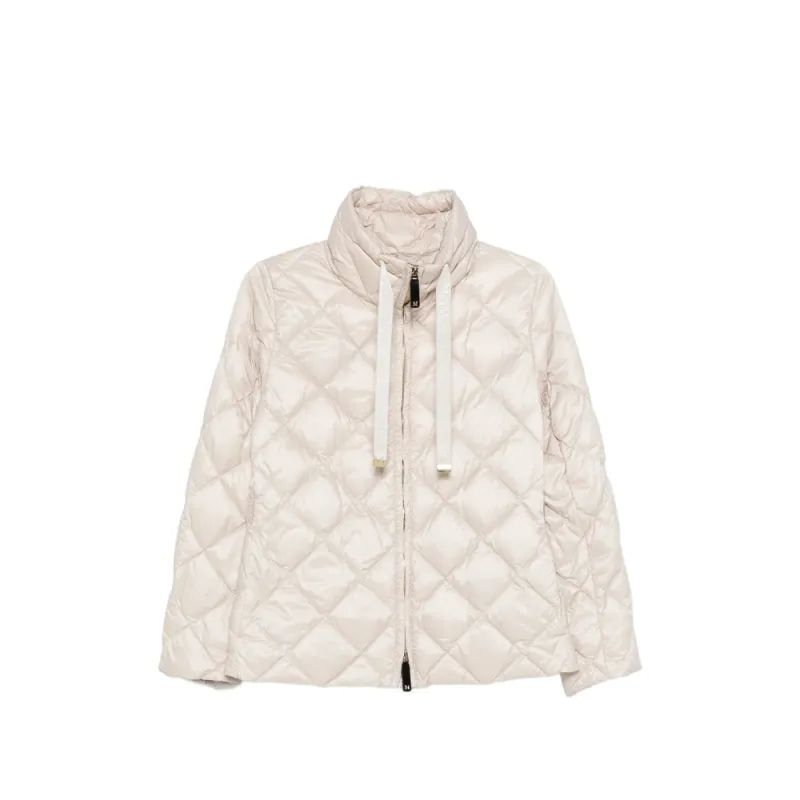 Quilted Puffer Jacket with Drawstring Hood made by MaxMara