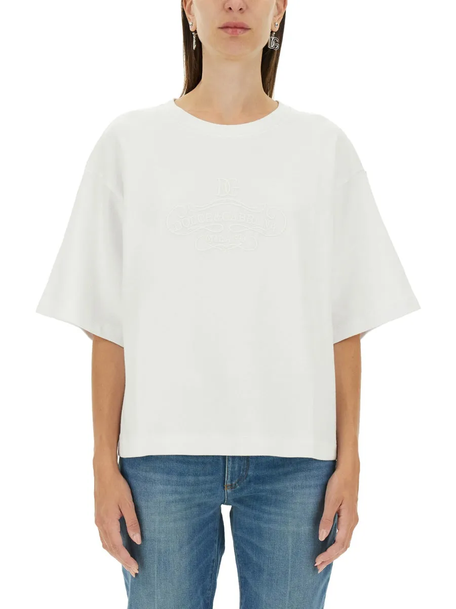 T-Shirt with Lettering Logo sold by Lord & Taylor