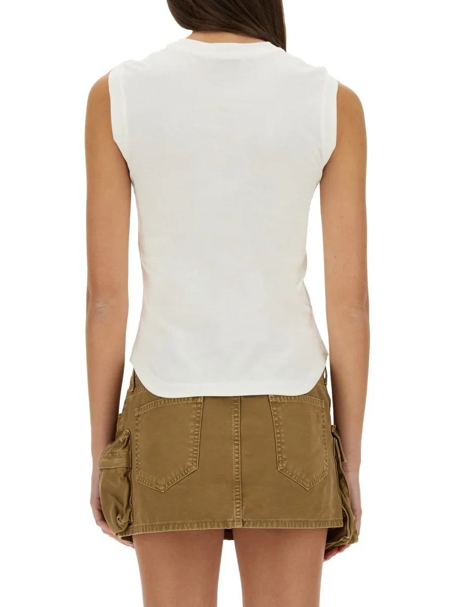 Slim Fit Cotton Tank Top sold by Lord & Taylor product image thumbnail 2