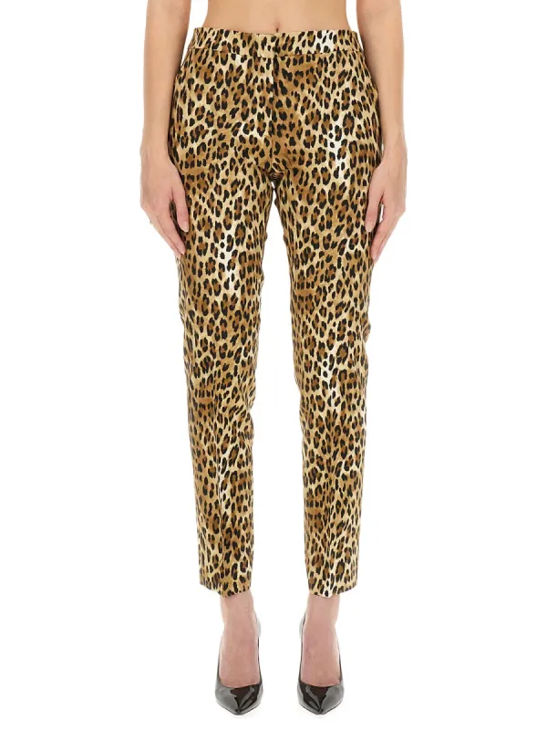 Pants with Animal Pattern made by Moschino