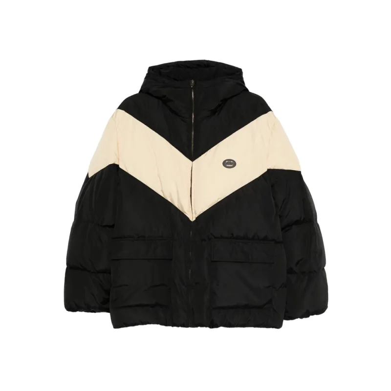 Hooded Jacket Black/Neutrals made by Valentino