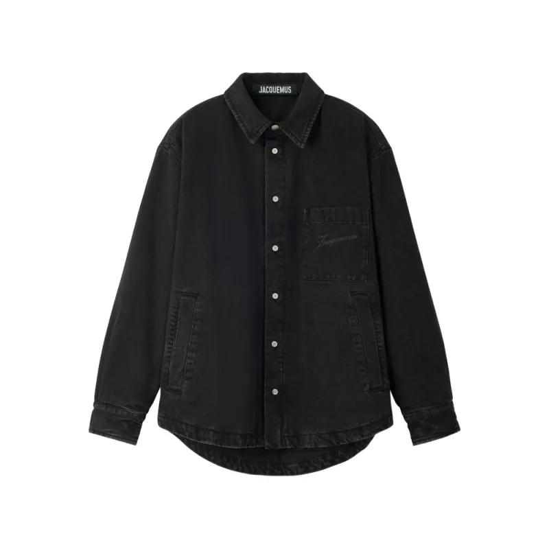 Shirt Black Cotton made by Jacquemus