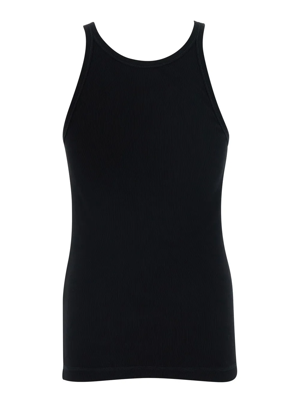 Sleeveless Top Black Cotton sold by Lord & Taylor product image thumbnail 2