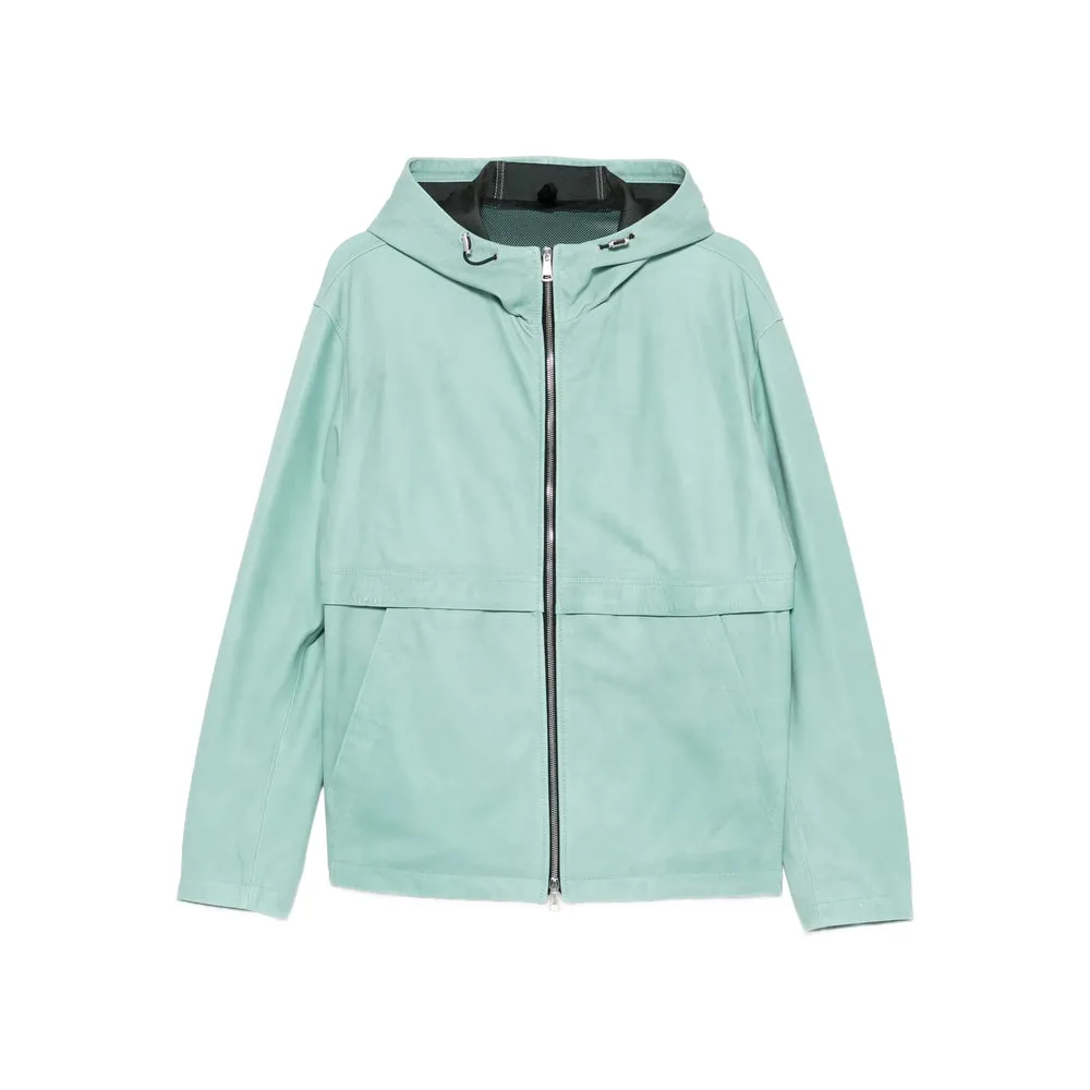 Leather Outerwear with Zip Fastening sold by Lord & Taylor