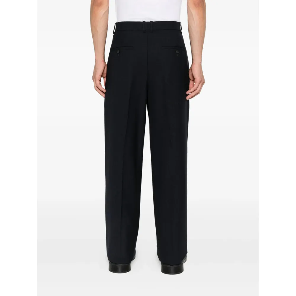 Tailored Trousers Blue Wool sold by Lord & Taylor product image thumbnail 3