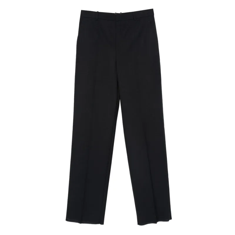 Tailored Trousers Blue Wool made by Yves Saint Laurent