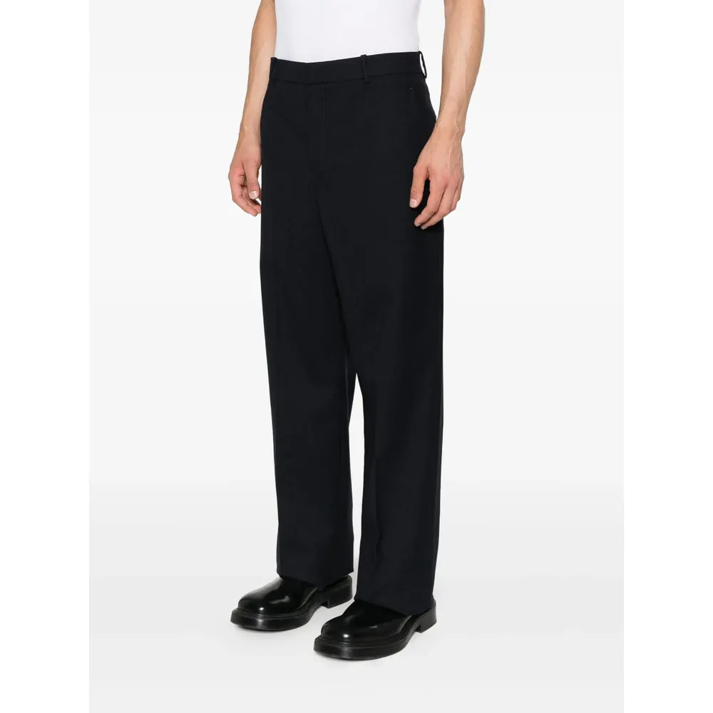 Tailored Trousers Blue Wool sold by Lord & Taylor product image thumbnail 5