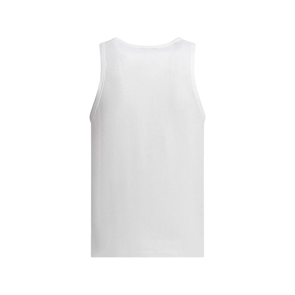 Sleeveless White Ribbed Sweater sold by Lord & Taylor product image thumbnail 2
