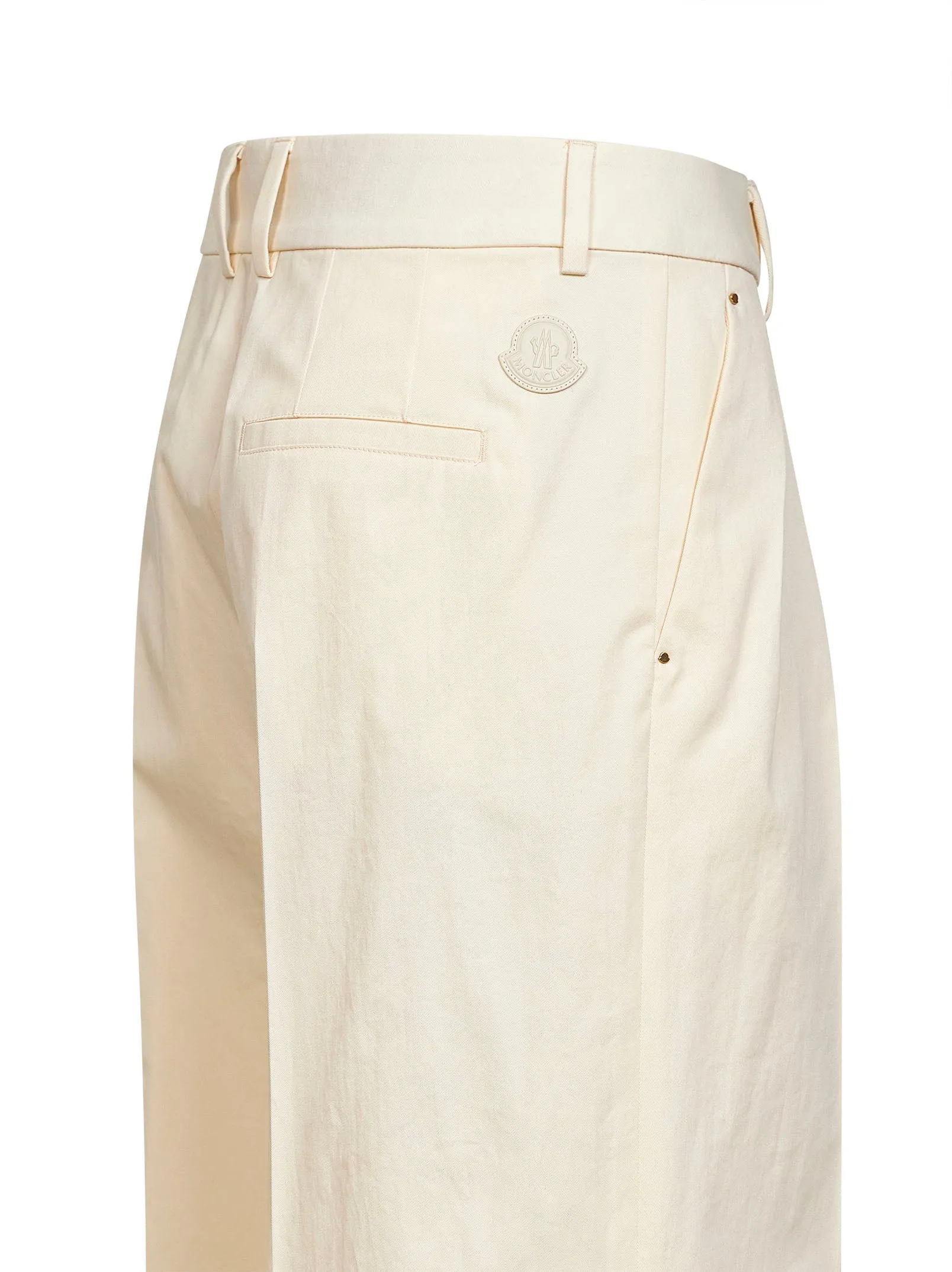 Trousers Natural Cotton Gabardine Beige sold by Lord & Taylor product image thumbnail 3