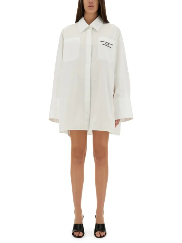 Oversized Poplin Shirt made by Off-White