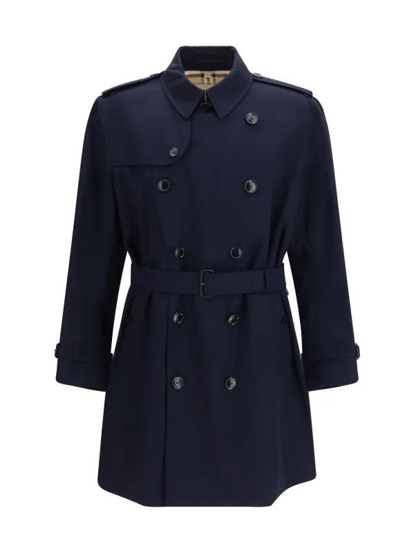 Trench Coat Coal Blue made by Burberry