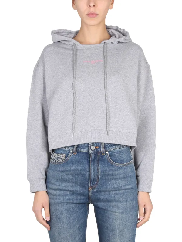 Sweatshirt with Logo Embroidery made by Stella McCartney