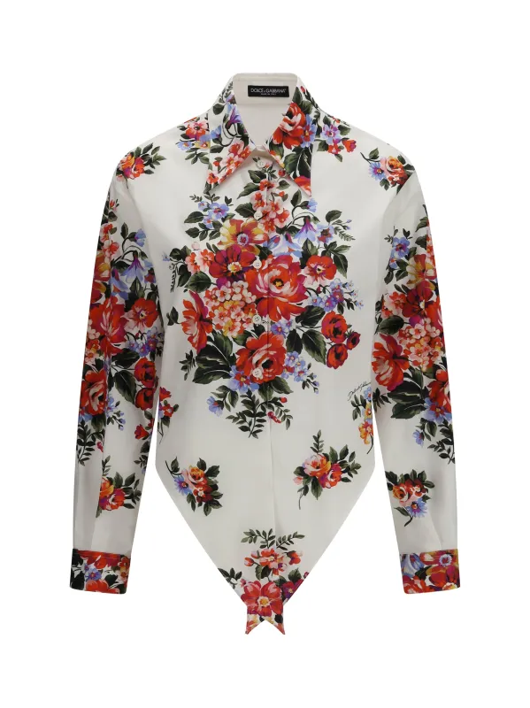 Cotton Shirt White made by Dolce & Gabanna