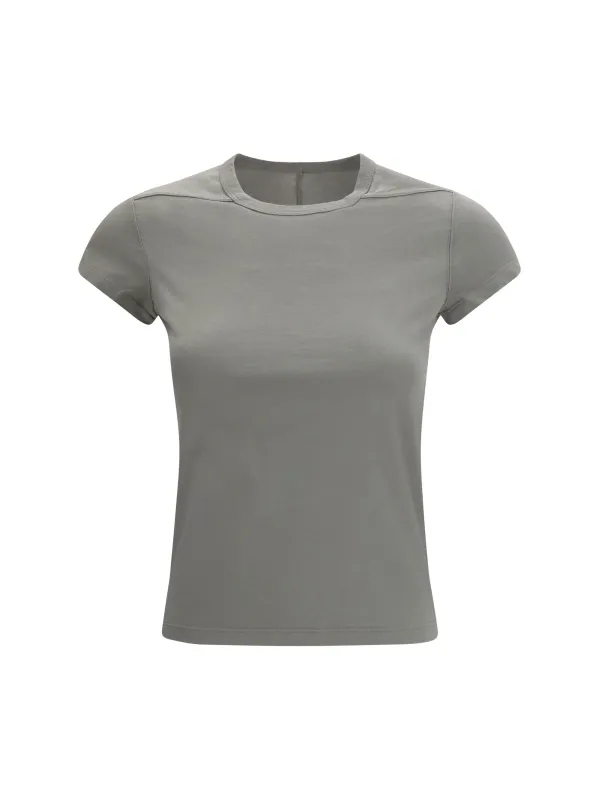 Cotton Slim T-Shirt with V-Neck made by Rick Owens