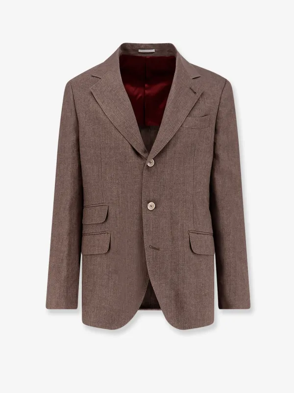 Linen Blazer made by Brunello Cucinelli