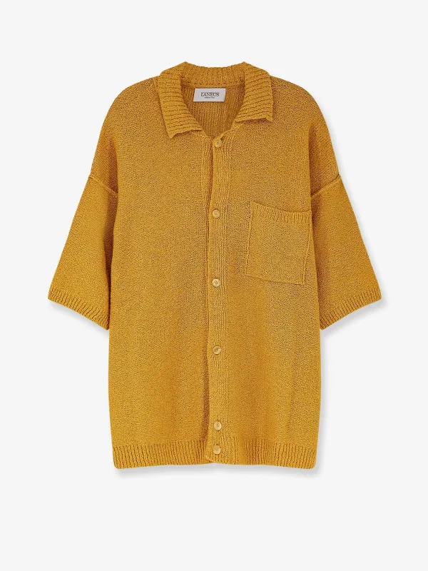Cotton, Cashmere and Silk Blend Shirt made by Laneus