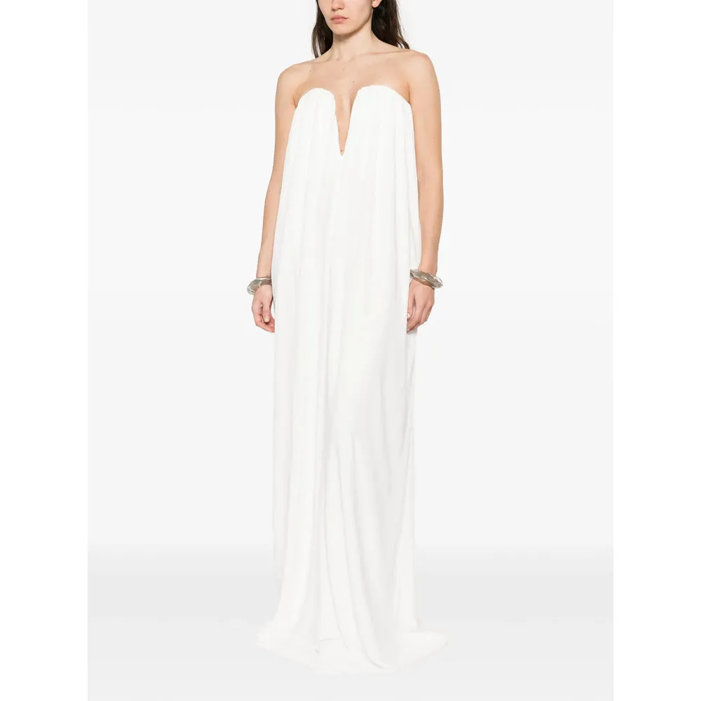 Gathered Detailing Strapless Dress sold by Lord & Taylor product image thumbnail 2