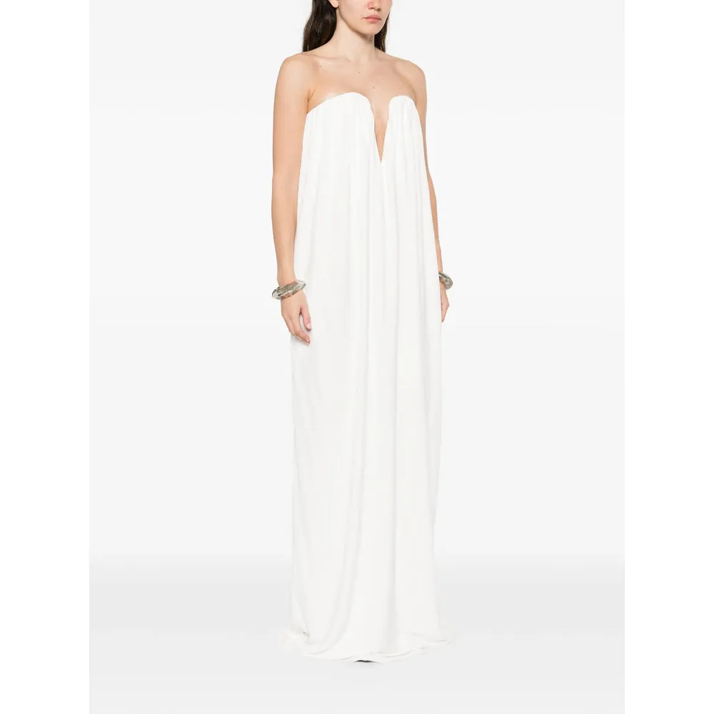 Gathered Detailing Strapless Dress sold by Lord & Taylor product image thumbnail 3