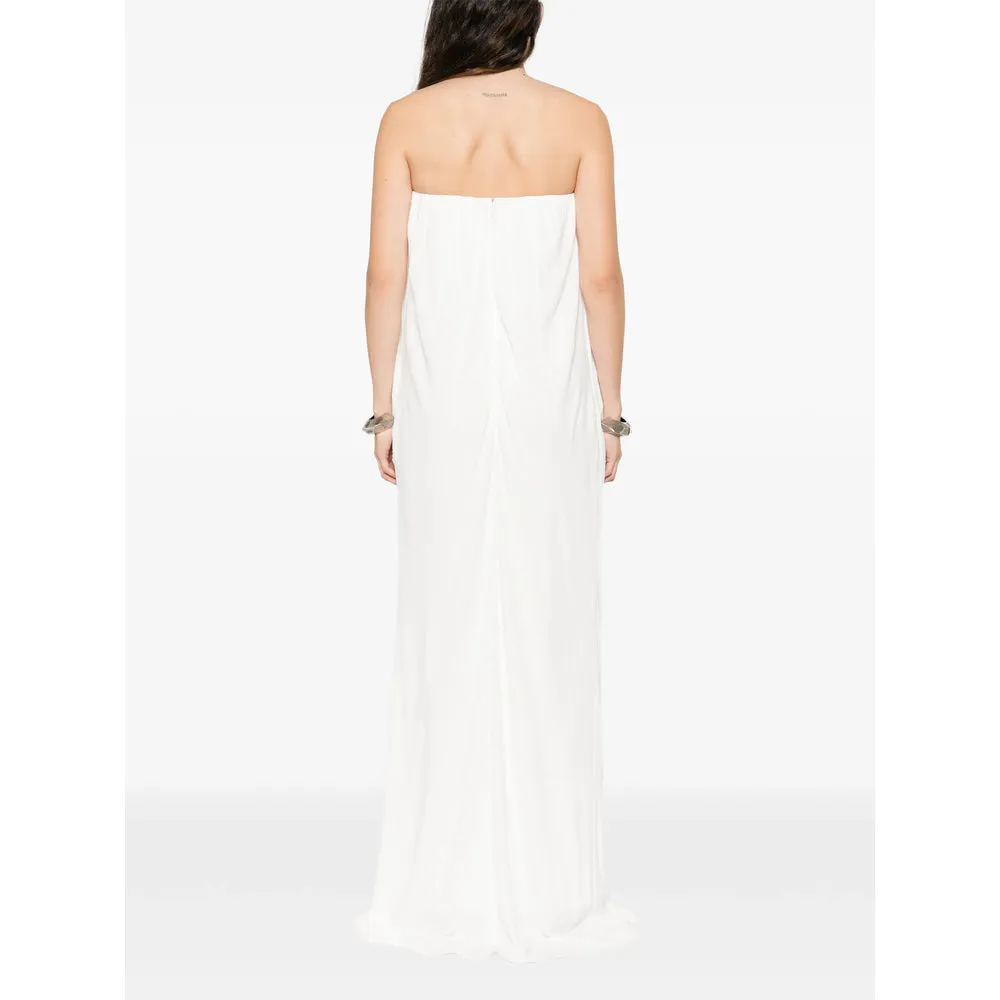 Gathered Detailing Strapless Dress sold by Lord & Taylor product image thumbnail 4