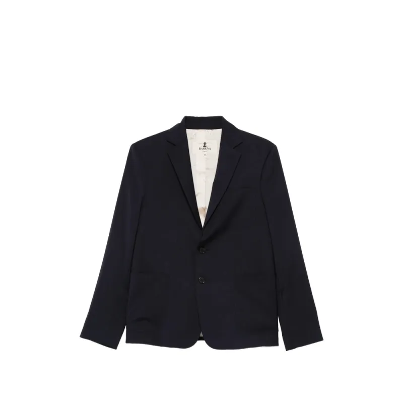 Jacket Notched Lapel Blue made by Barena