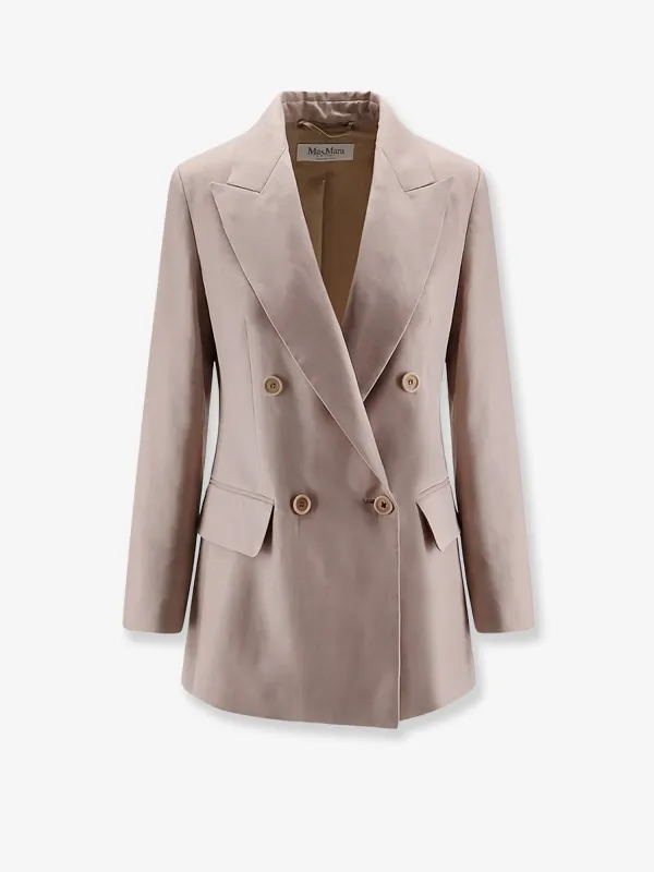 Silk Blazer Pink made by MaxMara