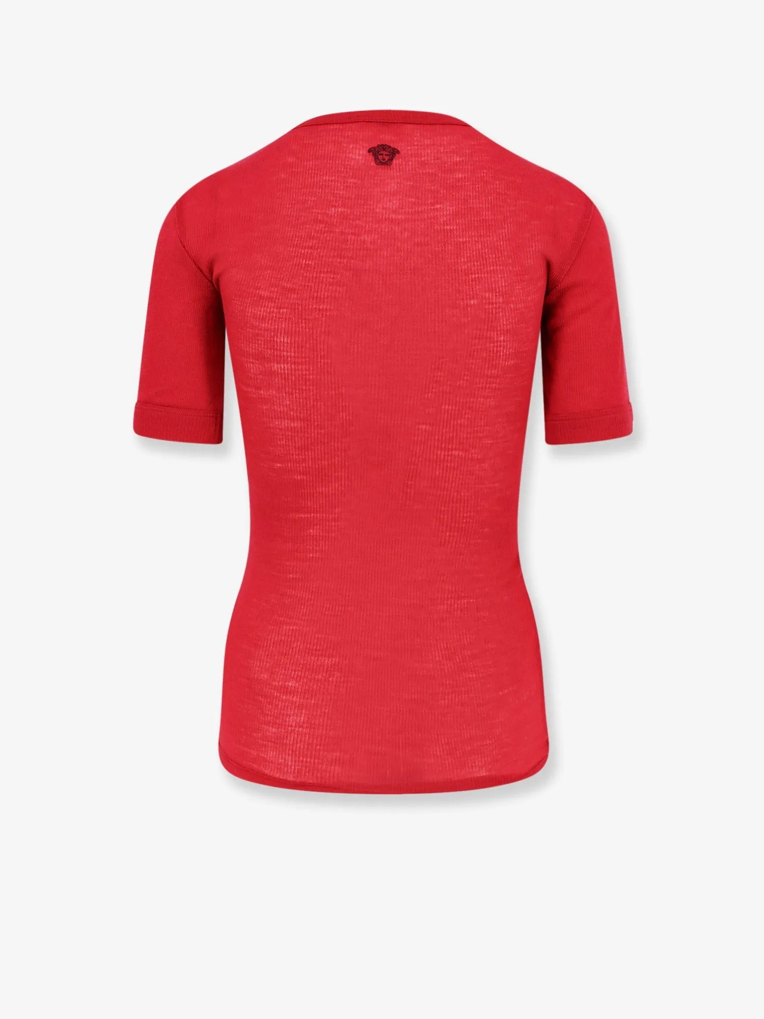 T-shirt Ribbed Virgin Wool Red sold by Lord & Taylor product image thumbnail 2