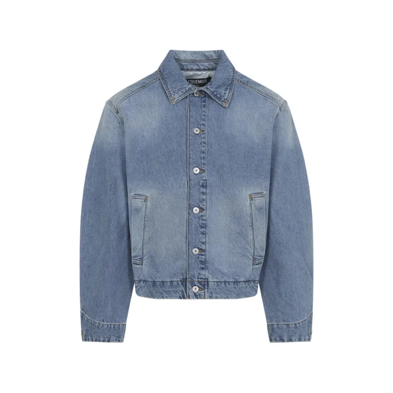 Denim Jacket Blue made by Jacquemus