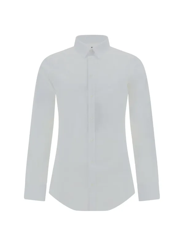 Cotton Shirt Optical White made by Dolce & Gabanna