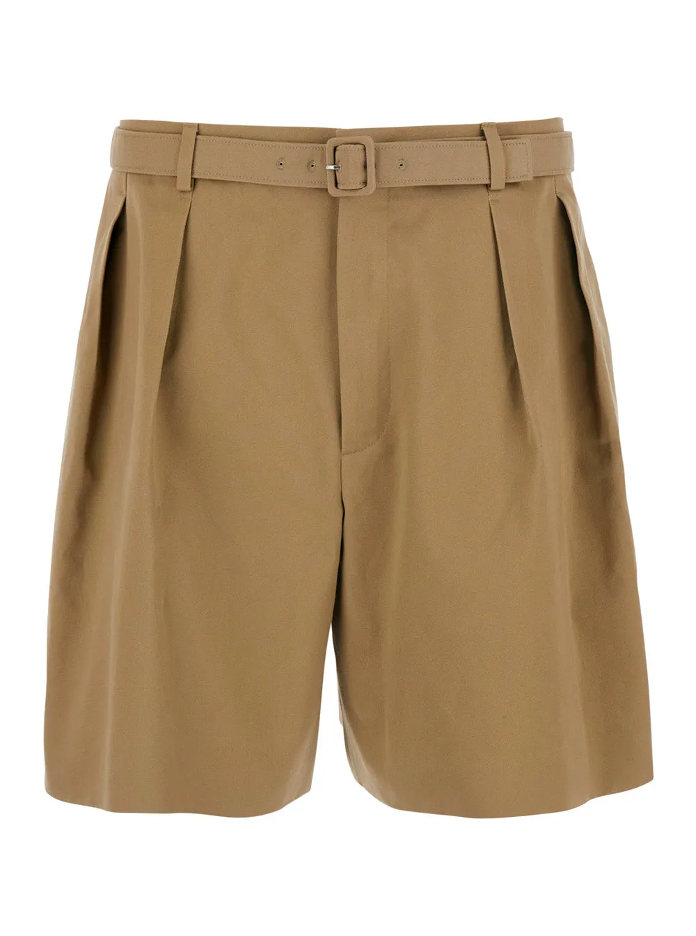 Trousers High-Waist Beige Cotton sold by Lord & Taylor