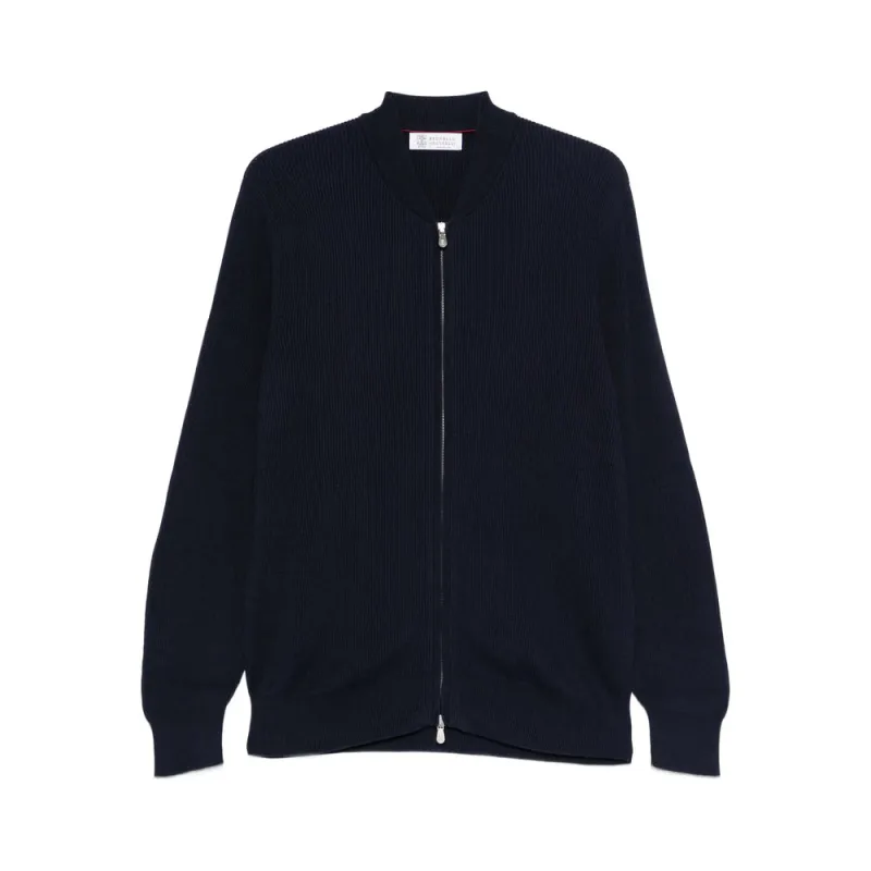 Sweater Brunello Cucinelli Blue made by Brunello Cucinelli