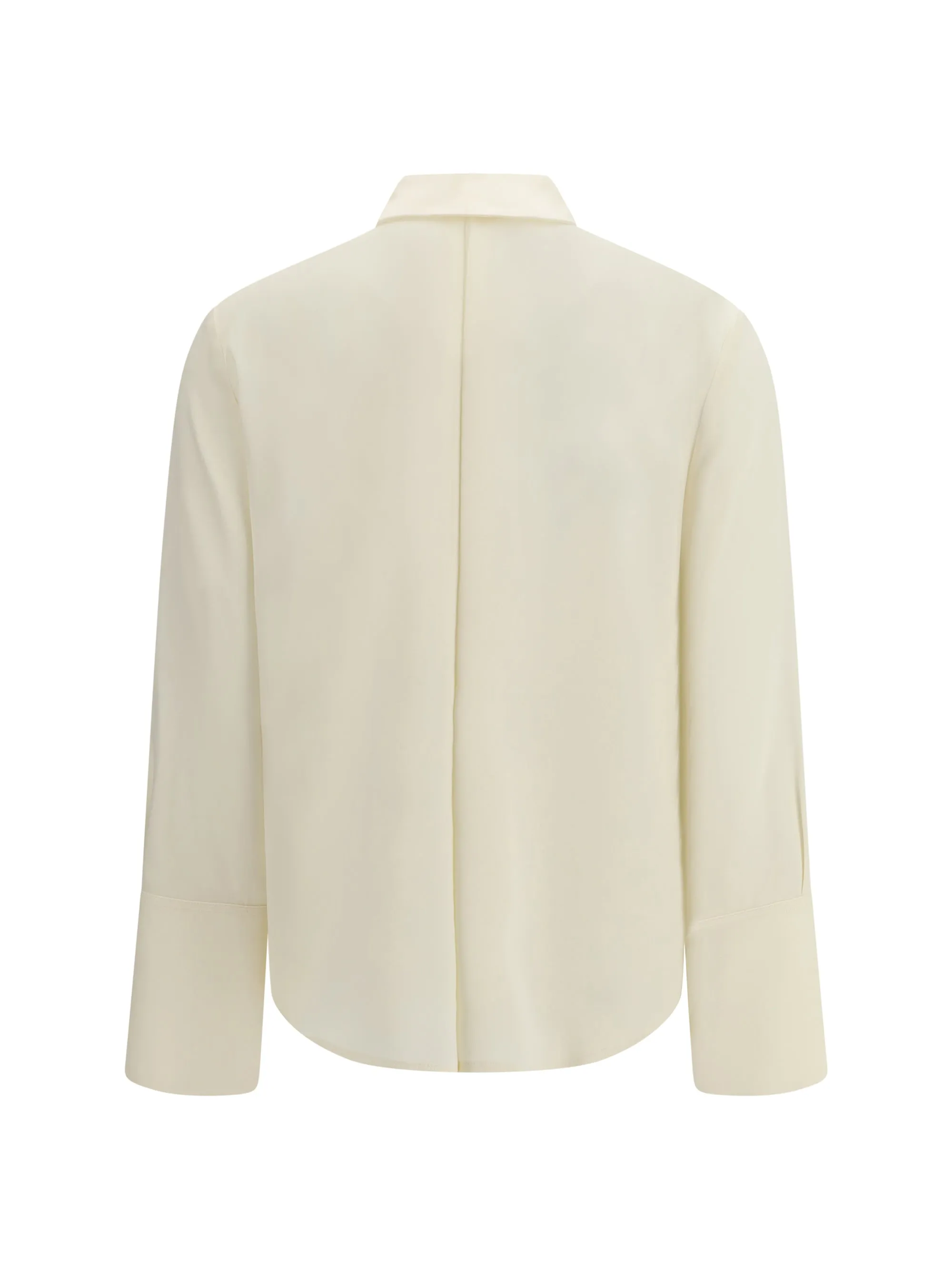 Silk Shirt Mxpvoliera Ivory sold by Lord & Taylor product image thumbnail 3