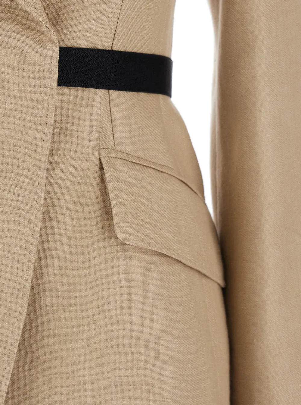 Linen Jacket Fionda Beige sold by Lord & Taylor product image thumbnail 3
