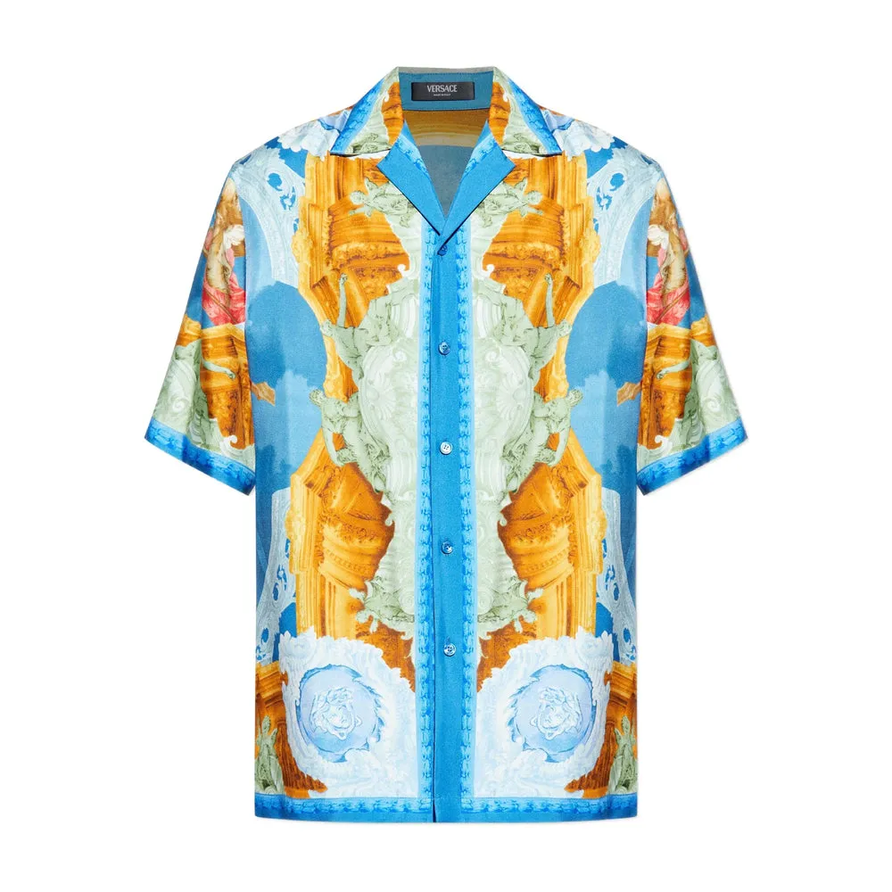 Shirt Blue Silk sold by Lord & Taylor