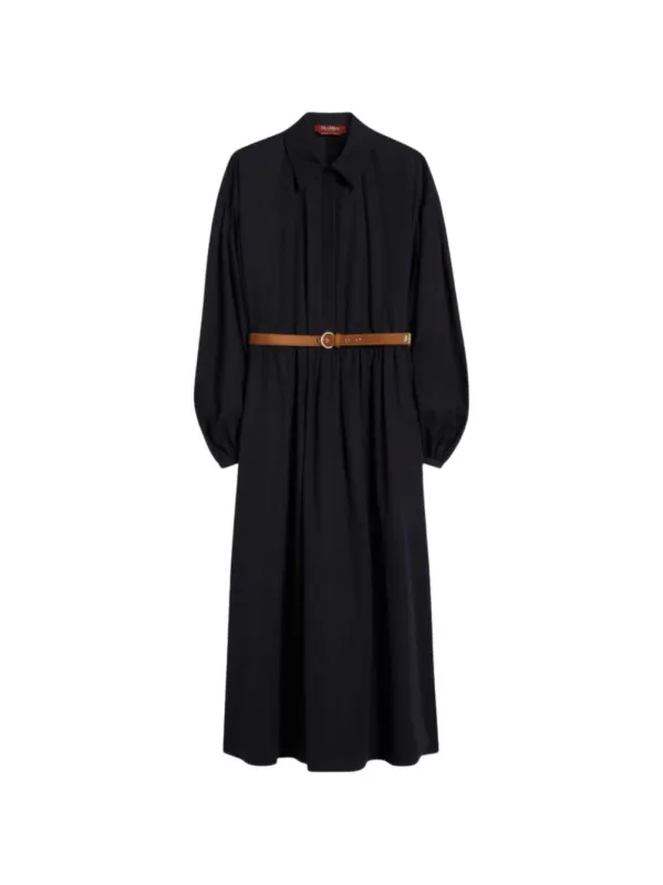 Midi Dress Blue made by MaxMara