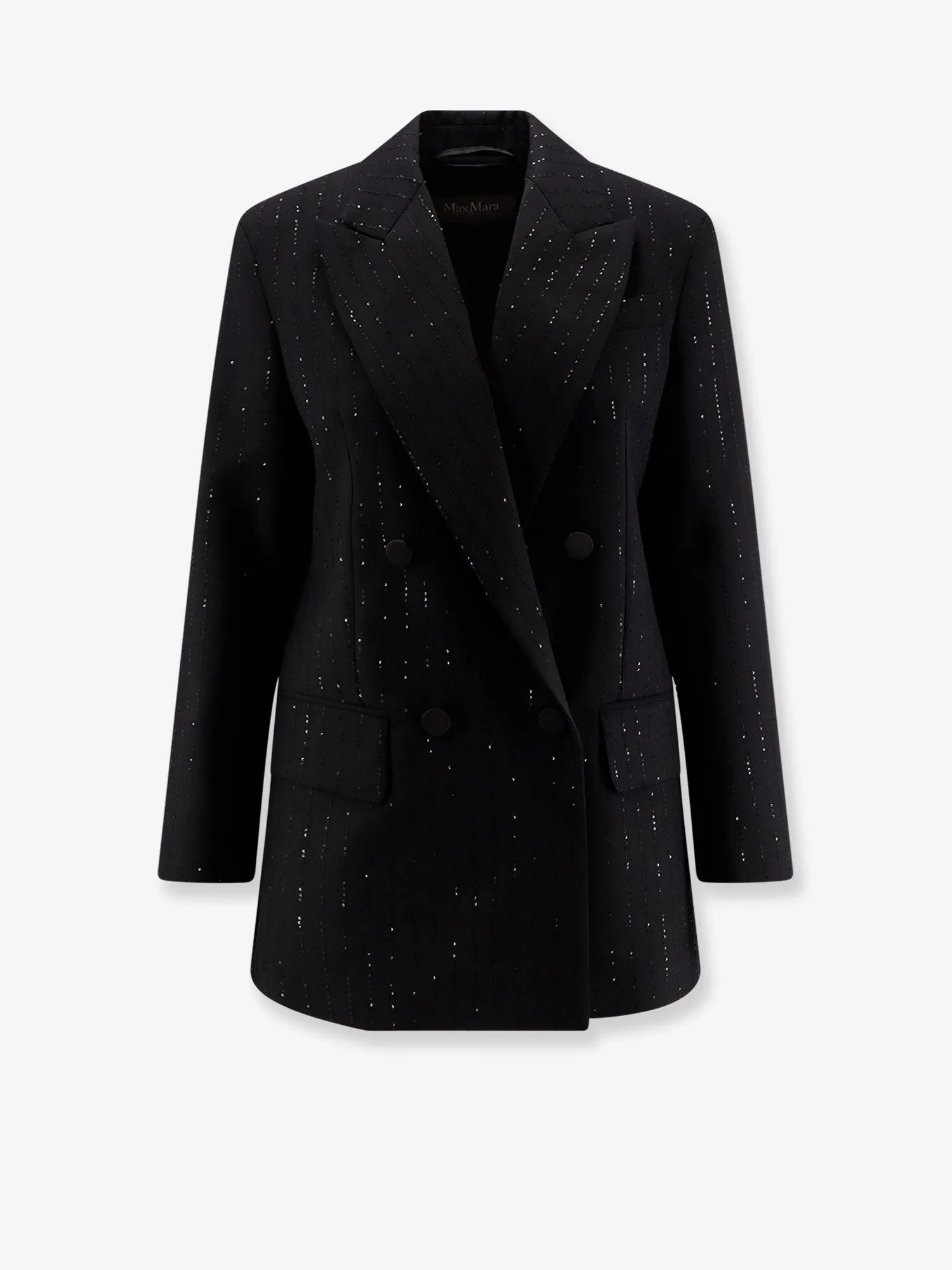 Virgin Wool Blazer with Sequins sold by Lord & Taylor