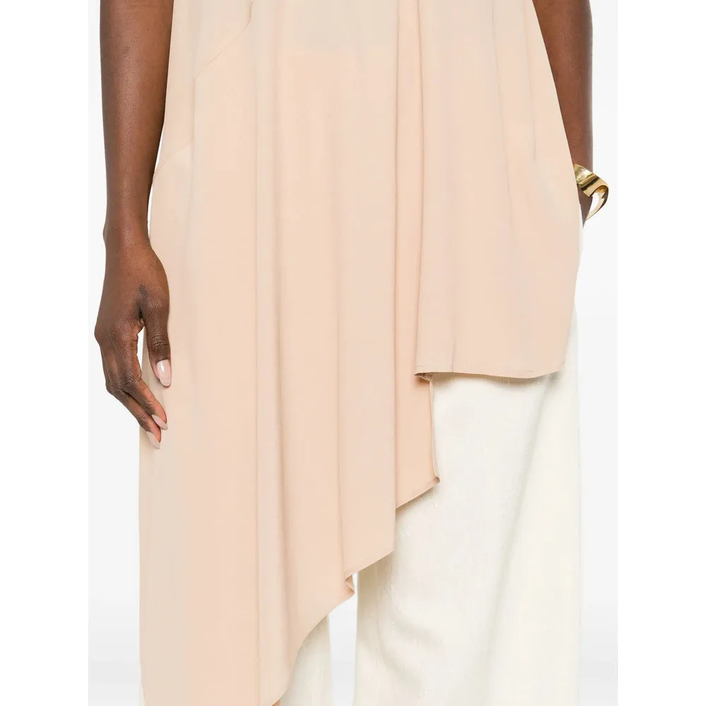 Beige Asymmetric Hem Sleeveless Top sold by Lord & Taylor product image thumbnail 2