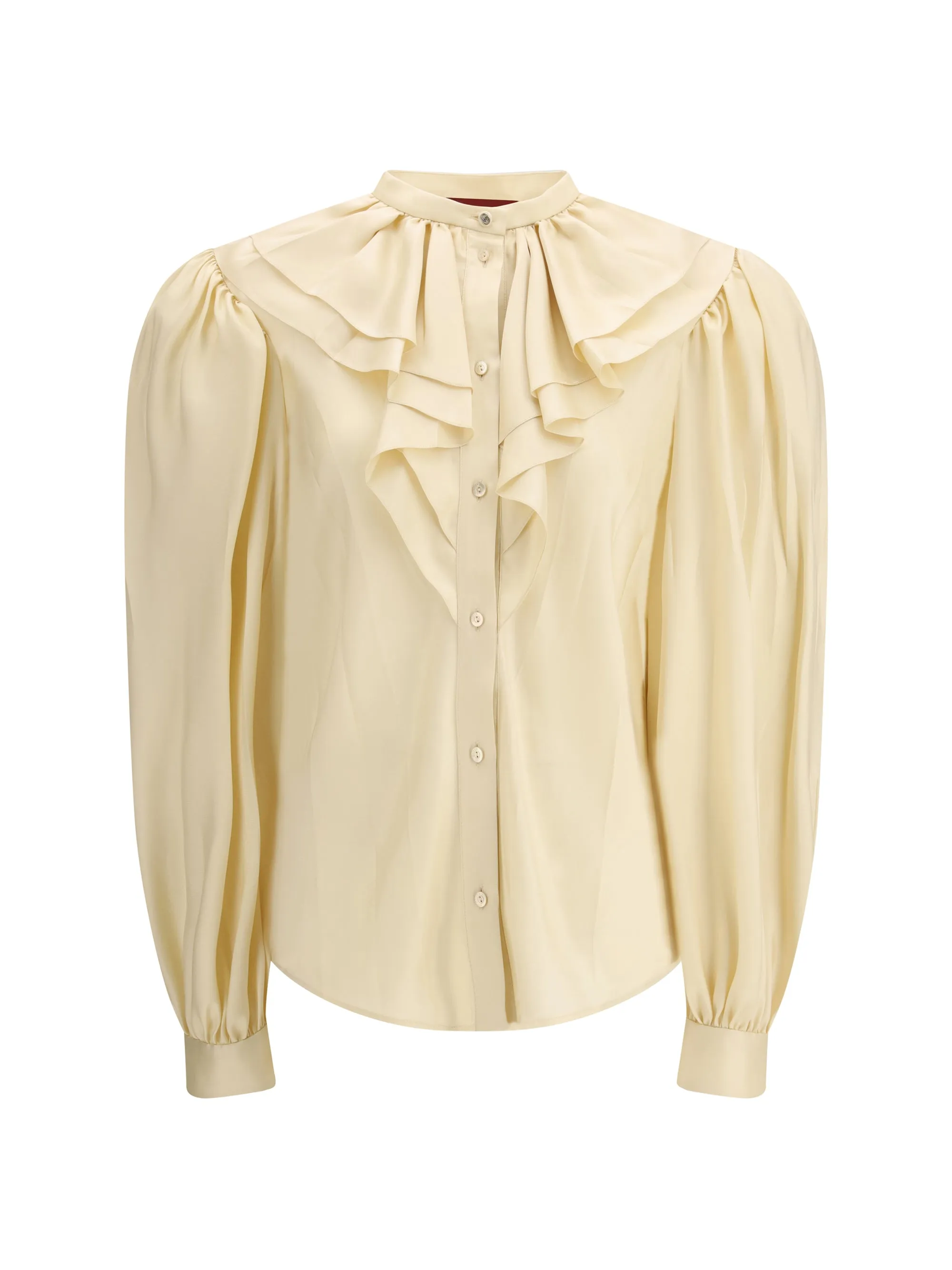 Shirt Silk Twill Beige sold by Lord & Taylor